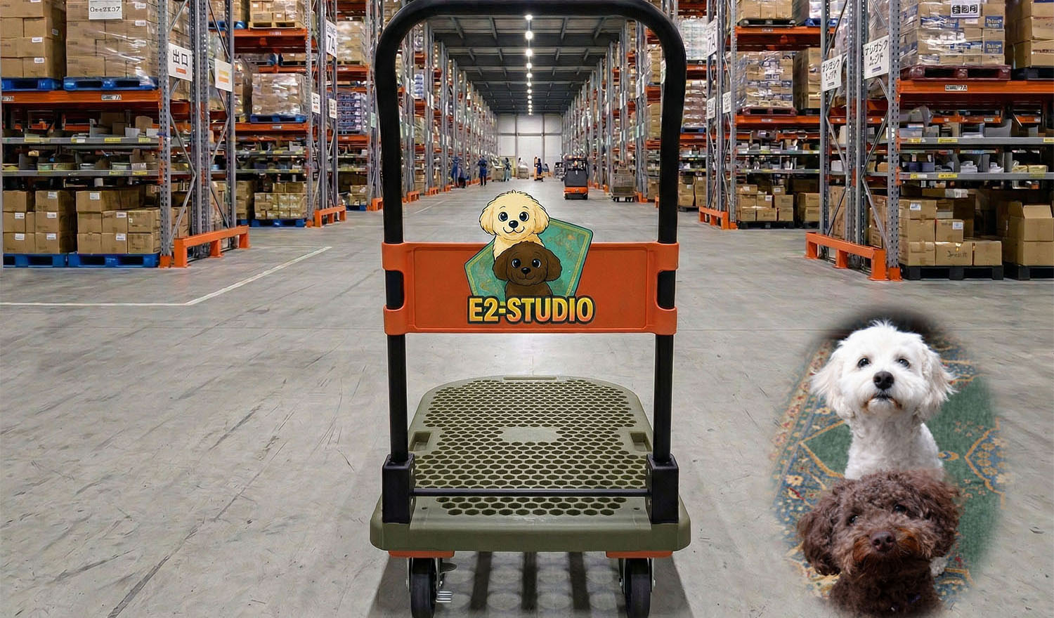 オフィスの風景1 デスクとPC